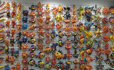 pesci in ceramica vietrese ingrosso e dettaglio