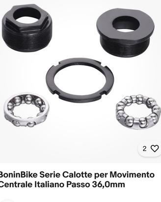 Calotte per pedivelle graziella bici pighevoli