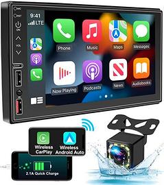 Wireless Autoradio 2Din compatibile Iphone&Android