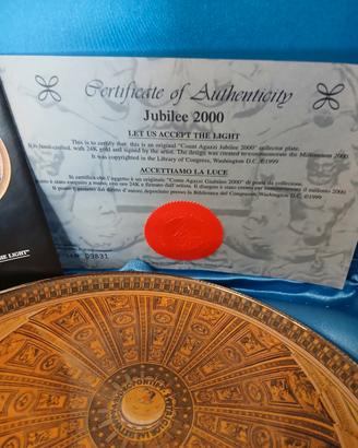 piatti giubileo 2000