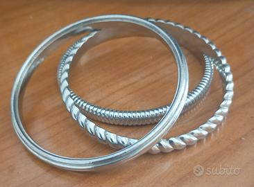 Set 3 bracciali Calvin Klein Jeans in acciaio  