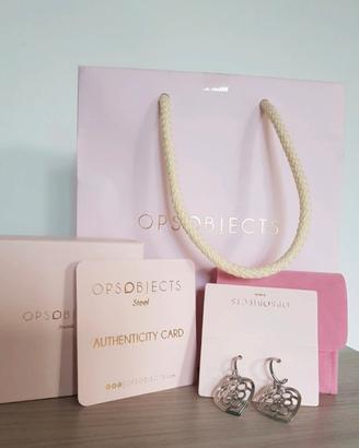 orecchini ops set completo con scatola 