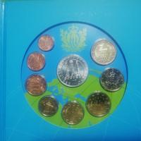 set Euro San Marino 2008 con 5 euro argento 