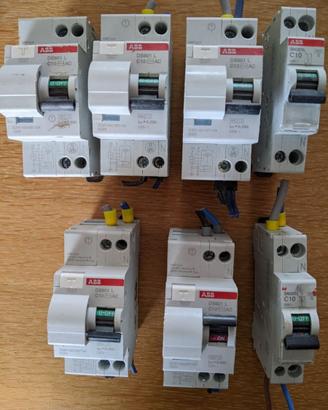Lotto interruttori ABB DS901 L e SN201L
