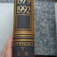 Treccani completa 49 volumi pelle oro 5 appendici