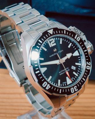 Hamilton Khaki Navy Frogman Auto 44mm Full Set
