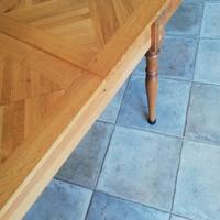 2 Panche 240x44cm Rovere Larice Massello