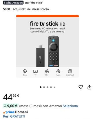 Amazon fire tv stick hd