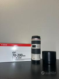 Obbiettivo canon ef 70-200 mm f4 L  IS USM