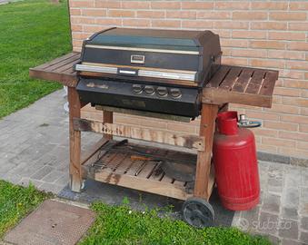 Barbecue a gas