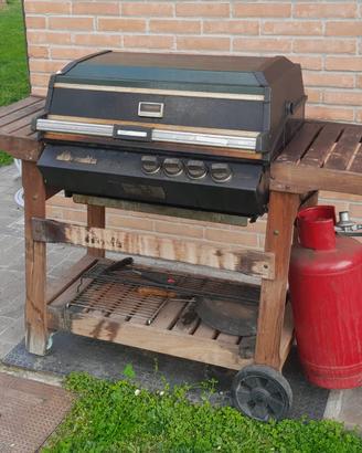 Barbecue a gas