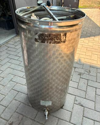 Serbatoio Semprepieno Inox 200 Litri con Kit Gall
