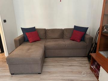 Divano letto angolare