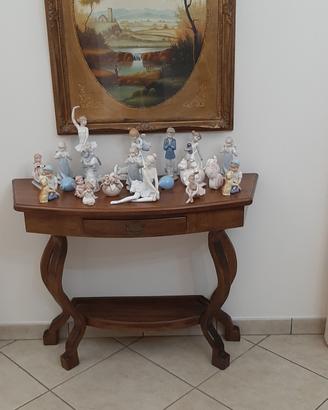 consol di legno noce