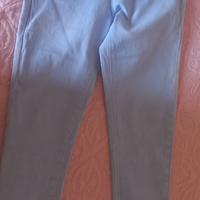 Jeans di cotone celeste XS