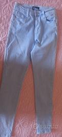 Jeans di cotone celeste XS
