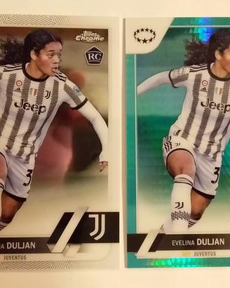 Card Topps 2X Evelina Duljan 2022/23