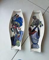 due piatti modernariato anni 60