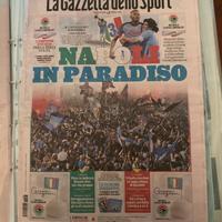 Gazzetta dello sport Scudetto Napoli