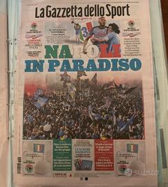 Gazzetta dello sport Scudetto Napoli