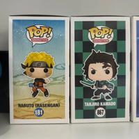 Funko Pop (Naruto e Demon Slayer)