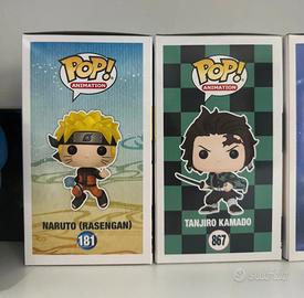 Funko Pop (Naruto e Demon Slayer)