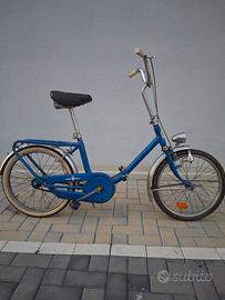 bicicletta pieghevole bianchi