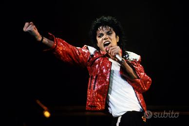 Michael jackson Beat it jacket History Tour 