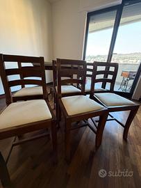 Set di sei sedie