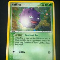 Koffing stamped Ex Team Rocket Returns