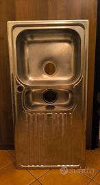 Lavello Acciaio Inox 100x50 2 vasche