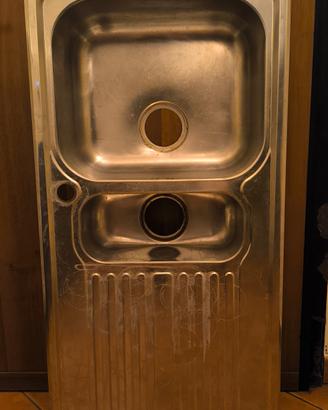 Lavello Acciaio Inox 100x50 2 vasche