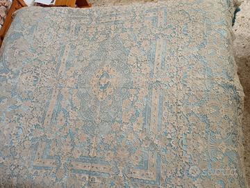 COPRILETTO PUNTO VENEZIA PURO LINO