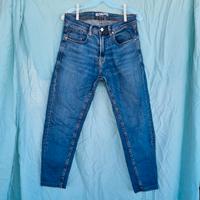 Jeans Zara Taglia 38 Blu Denim Slim Fit, Vita Alta