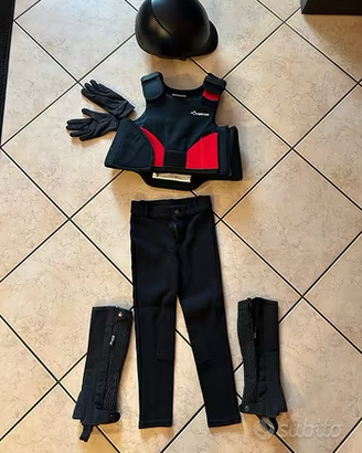 Abbigliamento da equitazione bambino 6 anni