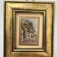 Set 4 quadri artigianali_ Made in Italy