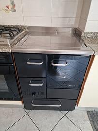 Cucina economica a legna marca Rizzoli