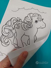 Mio Mini Pony G1 🌈 stampe da colorare