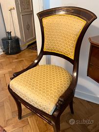 Splendida sedia Bidermeier