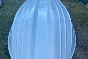 Barca angelo molinari 4,10 restaurato a gelcoat