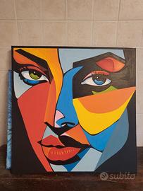 Quadro colori acrilici