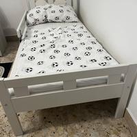 Letto IKEA per bambini 70×160 cm + materasso + bia