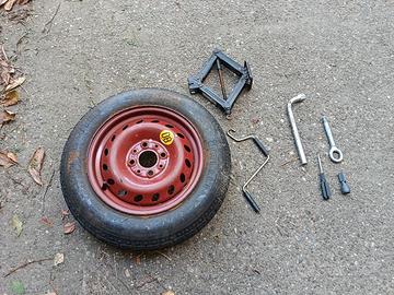 ruota di scorta ruotino Fiat Panda 169
