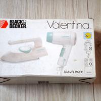 Kit phon e ferro da stiro da viaggio Black&Decker