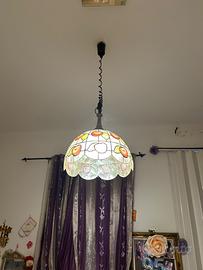 Lampadario tema frutta