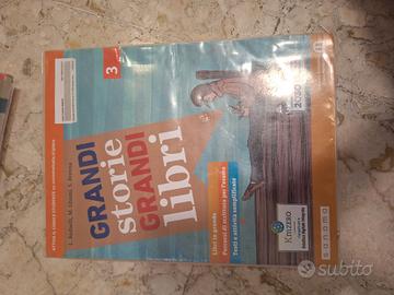 libro di italiano "grandi storie grandi libri3"