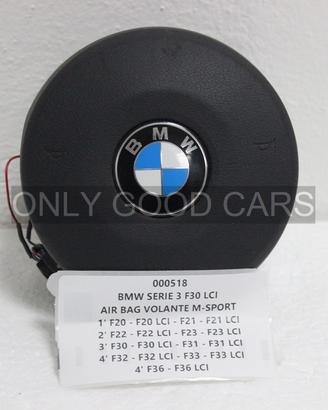 Airbag volante m sport bmw serie 3 f30 lci |000518
