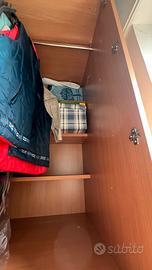 Armadio con ante 90x90 h. 260 cm