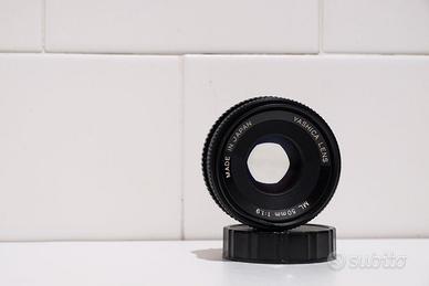 Yashica ML 50mm f 1.9 con custodia