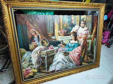 Dipinto a mano con garanzia 90X120